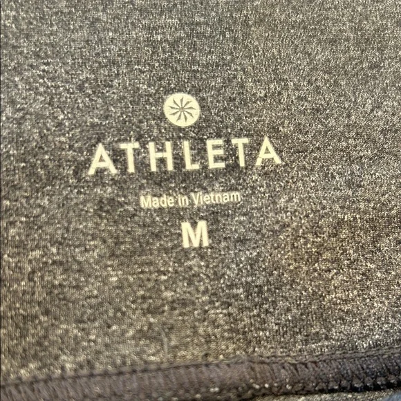 Athleta Fusion Flare Yoga Pants Women's Charcoal Medium Pants - Picture 5 of 14